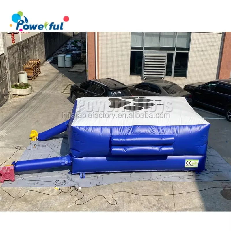 

New Giant Inflatable Rescue Mat Stunt Jump airbag Soft Jumping square Landing Pillow