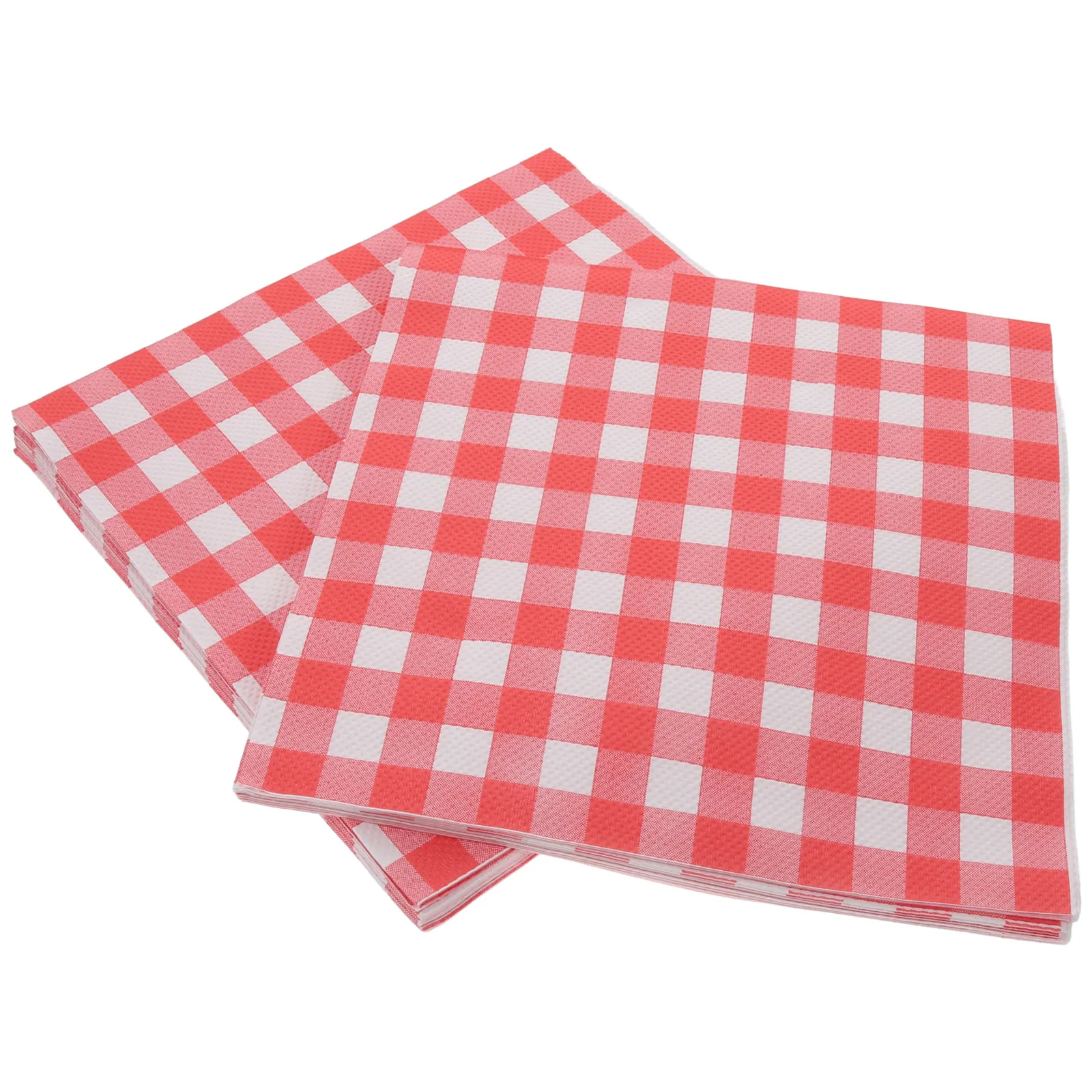 100Pcs Grease Proof Food Wrapping Paper Wax Sandwich Wrapping Sheets Checkered Design for Baked Goods Leftovers Packing view 3