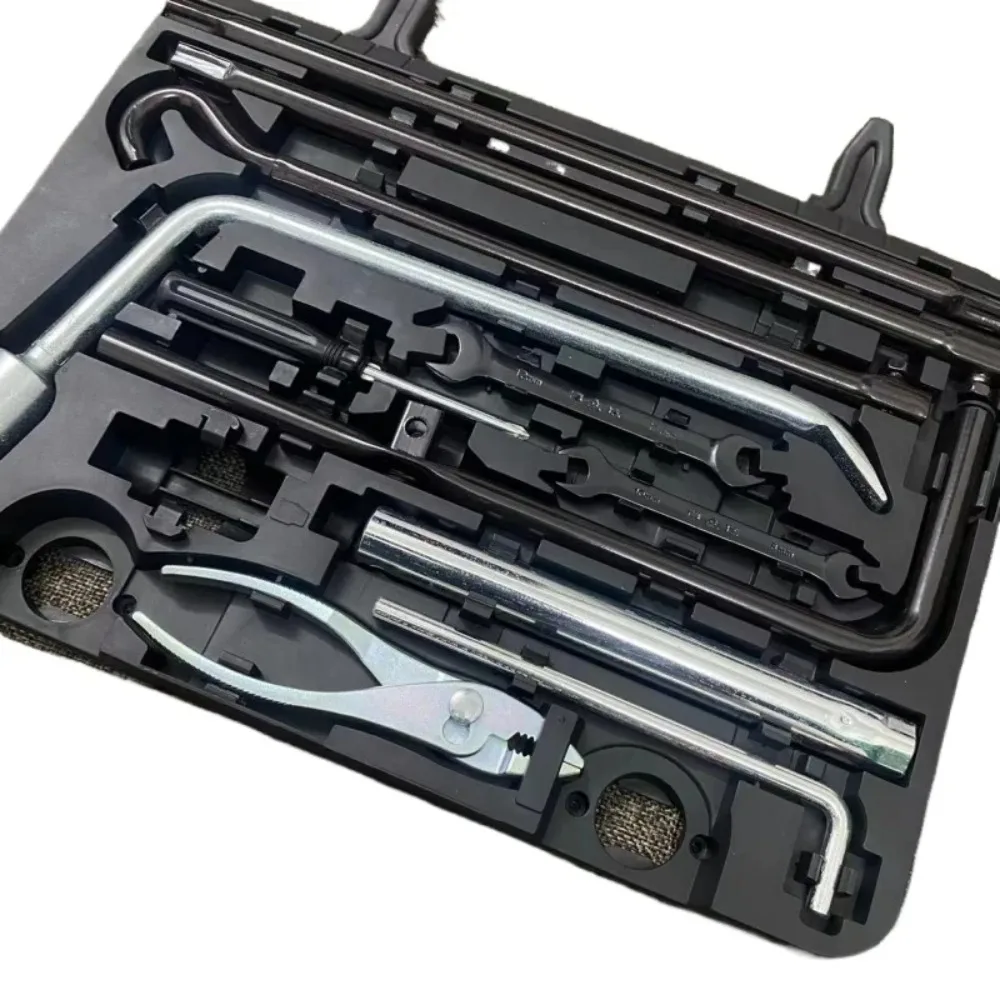 

AQ-For Toyota Land Cruiser Prado LC150 2700 4000 Lexus LX570 GX460 Tundra with Car Tool Kit Wrench Spare Tire Rocker CarAccessor