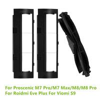 Main Brush Cover For Roidmi Eve Plus Roller Brush For Proscenic M7 Pro/M7 Max/M8/M8 Pro For Viomi S9 Robot Vacuum Cleaner Parts