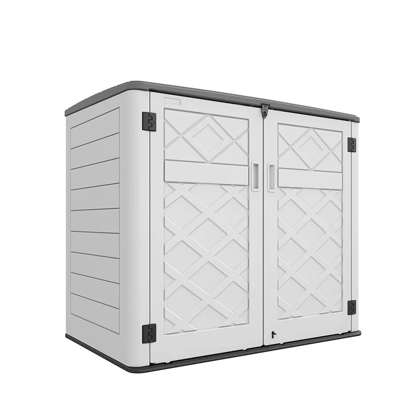 

Simple storage cabinet Sunscreen and rain protection Balcony cabinet Garden storage cabinet