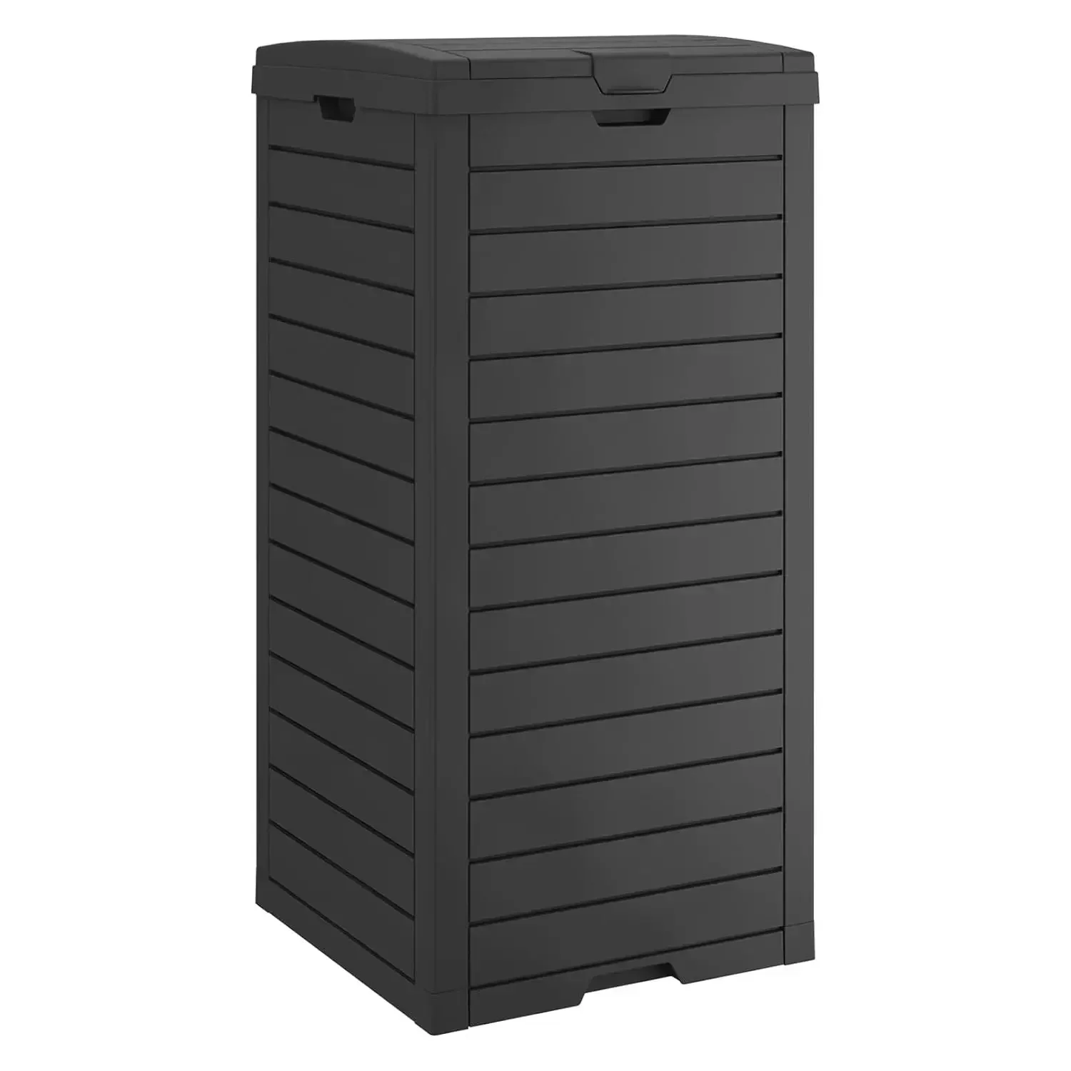 

31 Gallon Outdoor Trash Can, Waterproof Resin Garbage Can with Lid and Drip Tray Easy Cleaning Kitchen Waste Bin Patio Waste Bin