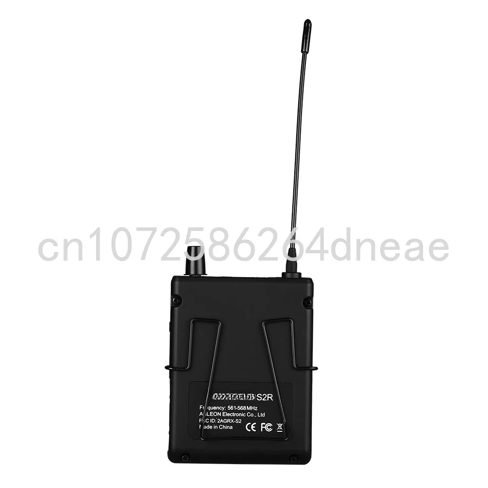 S2 UHF Stereo Wireless Monitor System 670-680MHZ 4Models Digital Stage in-Ear Monitor System 4 Receivers Suiltble for ANLEON