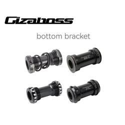 GIZABOSS MTB Road Bike Bottom Bracket 68/73 Crankset BB52 MT800 GXP 24/22 BSA For SRAM 68/73 Shimano GXP Central Movement