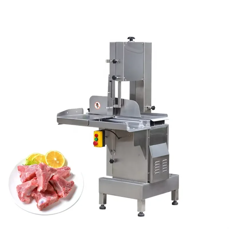 Bone Saw Machine Multi-Functional Frozen Fresh Band Commercial Cutter Automatic Goat Frozen Meat Cutting Machine