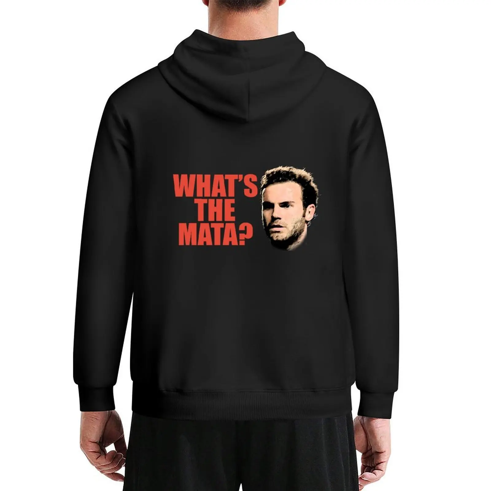 

What's The Mata Hoodie korean clothes mens designer clothes anime clothing autumn new products graphic hoodie