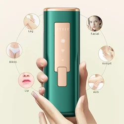 PAKISS Ice IPL Hair Removal for Women and Men Laser Permanent Face Leg Arm Back Whole Body Remover FY-B507