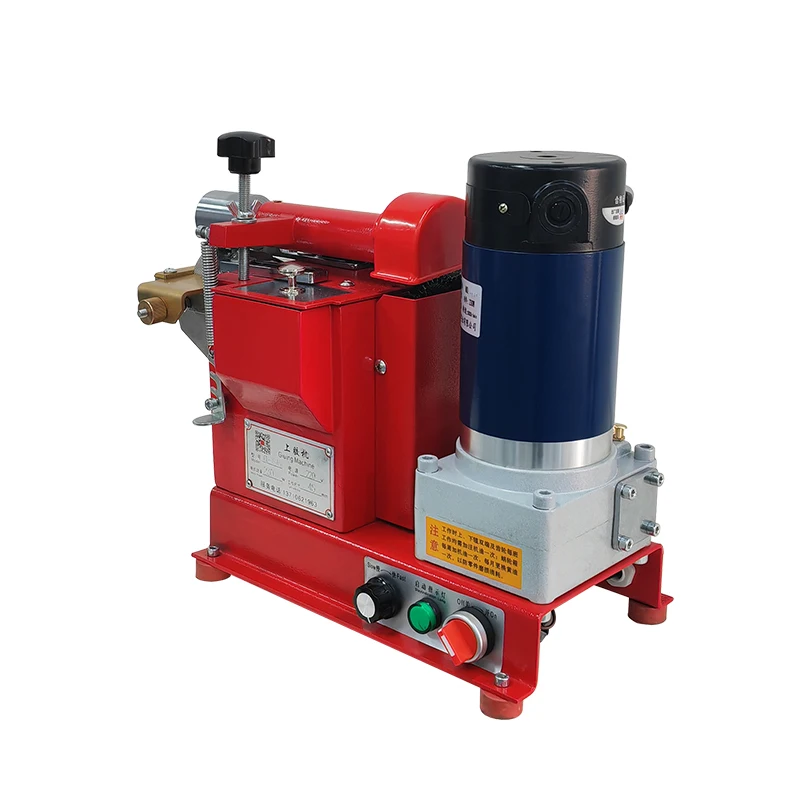 45mm Semi Automatic Folding Gluing Machine Compact Precision Equipment for Small Carton Sticker Processing