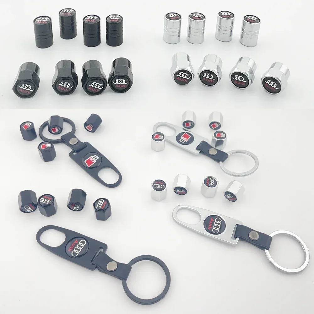 

4 шт. автомобильный Стайлинг 3D алюминиевые металлические колпачки воздушного клапана для колес автомобиля, крышка для Audi A3 A4 b6 b8 b7 A6 A8 S Line S3 S4 S6 Q3 Q5 Q7 Q8