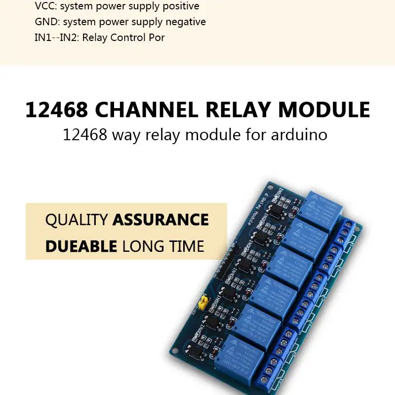 Relais 12 V Steuerplatine Modul 5 V Arduino 24 VDC Spannung 24 V Schalter 5 12 24 V DC 5 VDC 12 VDC Rele Rela 220 V Relai Rel Reley – Detail 2