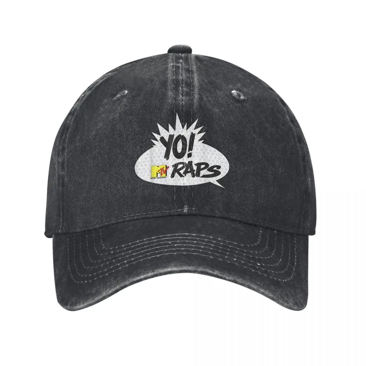 

MTV YO! MTV Raps Retro Comic Book demin Trucker Hat Outdoor Adventures Women Hat Men's Baseball Cap