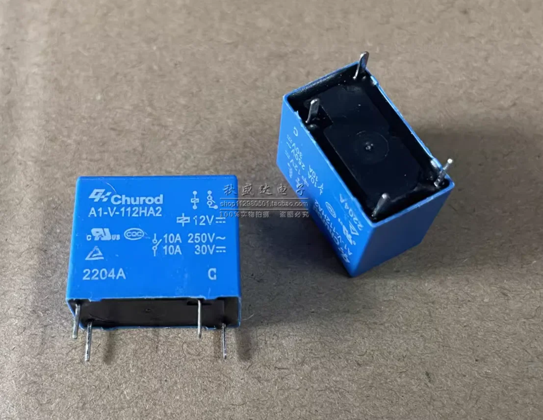 (10pcs) Zhonghui Reed relay A1-S V-112DA HA HA2 4 pin 5A 10A set normally open 32F12VDC