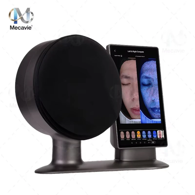 2026 محلل جلد الوجه ثلاثي الأبعاد كشف مشكلات الجلد تحليل احترافي معدات صالون التجميل محلل محمول #4