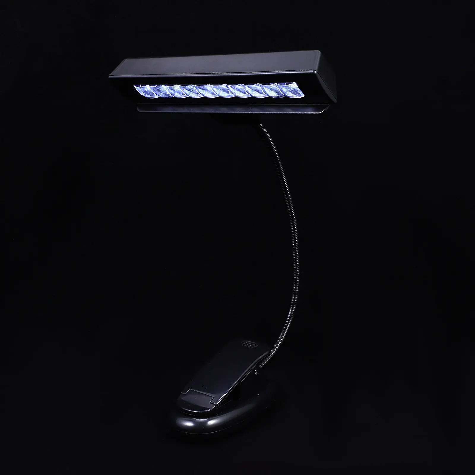 Music Score Light LED Battery Operated Clip Reading Lamp Adjustable Eye Protection Table Light for Study Practice Work