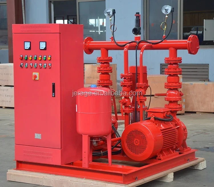 Fire Pump System Electric Centrifugal and Jockey Pump