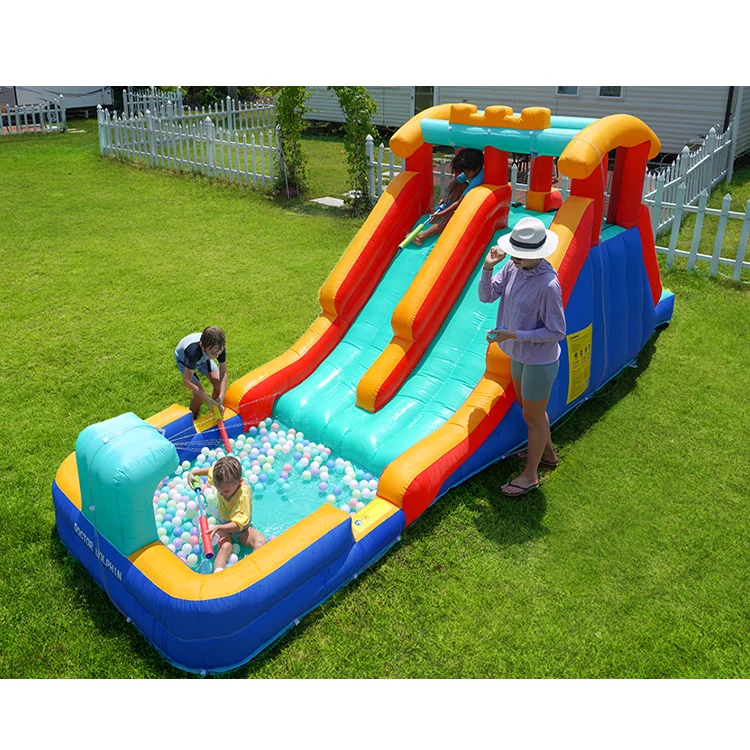 

New Design Bounce House Double Slide Children Jumping Castle Inflatable Bouncer Bounce House Water Slide Combo
