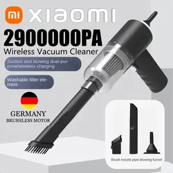 Xiaomi-Aspirador de pó sem fio, 2900000PA, 2 em 1, 120W, alto poder, molhado, seco, uso duplo, portátil, sucção super grande