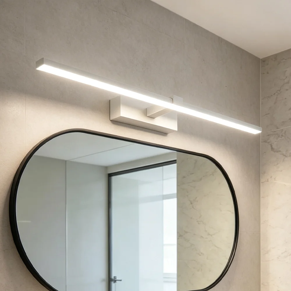 DINDALLED LED Mirror Light Bathroom Vanity Light Wall Mounted Makeup Light for Bathroom Toilet Above the Sink Lighting Fixtures