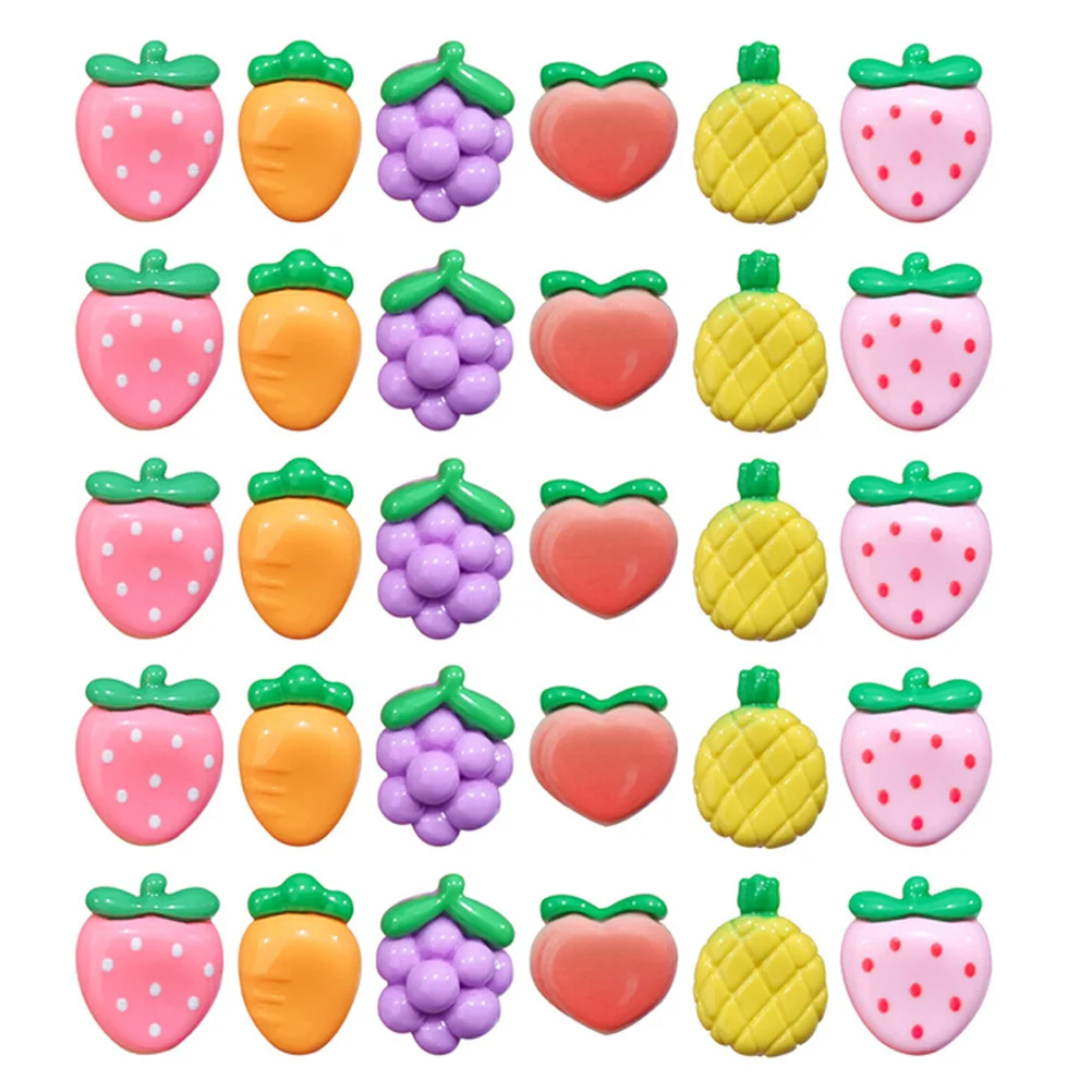 

30Pcs Fruit Pushpins Lovely Cartoon Thumbtacks for Bulletin Boards Photo Walls Map Markers Portable Push Pins Thumb Tacks
