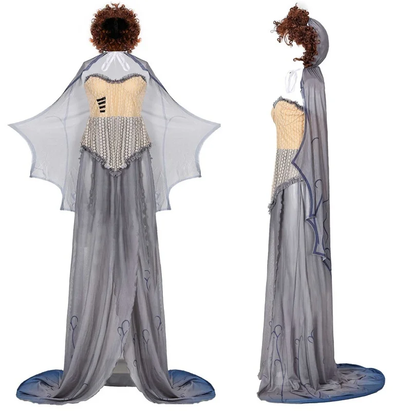 로우인 코스프레 좀비 신부 카운트 및 주연 엠리 의상 여성 전통 중국 의상 무대 의상...