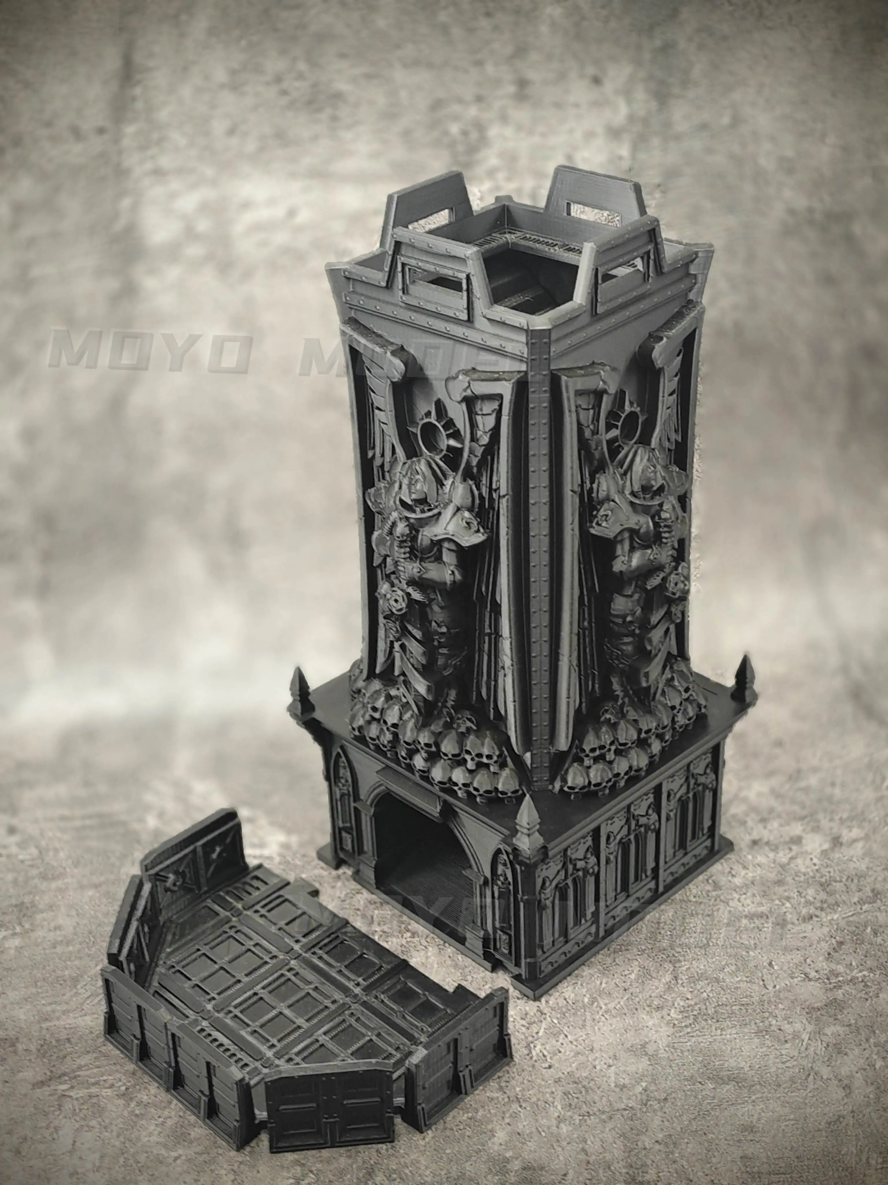 40K Würfelturm Kriegshelden Ge – Dice Tower Wooden Bewertung und Preis