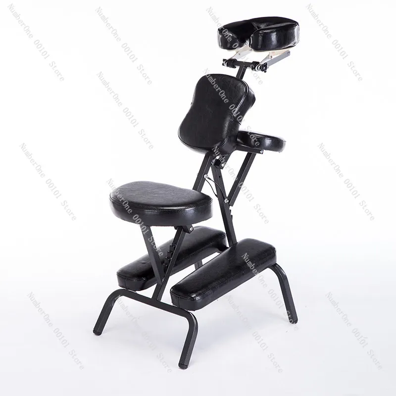 Professional Tattoo & Massage Chair, Adjustable Full Back Recliner for Acupuncture Cupping Therapy, Spa Bed