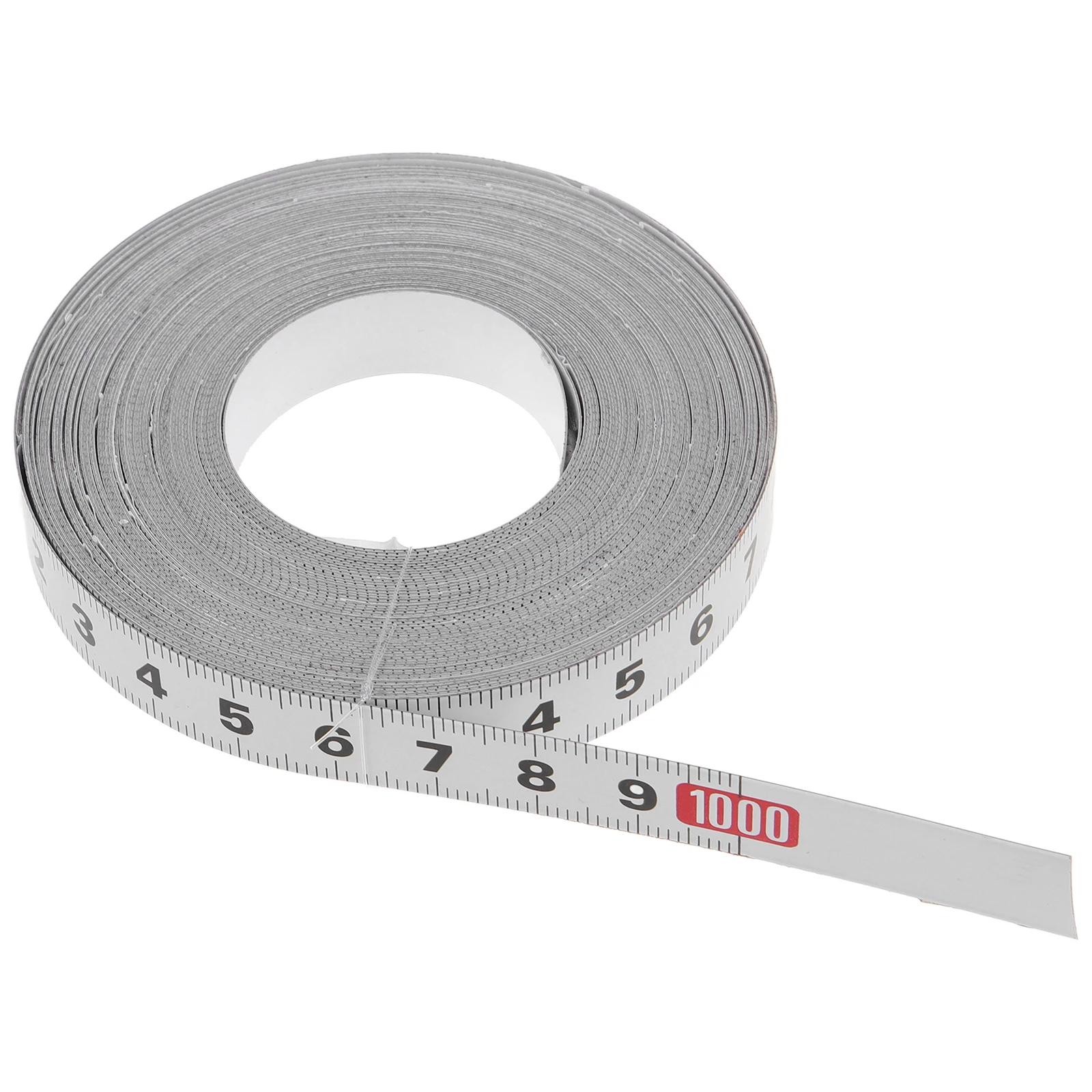 

Sticky Adhesive 10m White Forward Scale Strip Tape Tape For Woodworking Woodworking Precision Measuring Tool