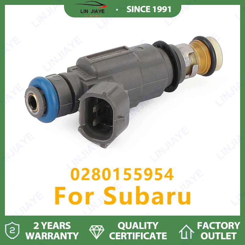 

1/4 шт. 0280155954 16611-AA43A топливная форсунка для SUBARU BAJA 2003 ~ 2006 LEGACY 2000 ~ 2004 OUTBACK 2000 ~ 2004 2,5 л H4