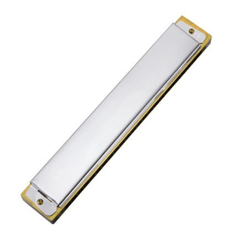 24-Hole accented harmonica, senior professional adult