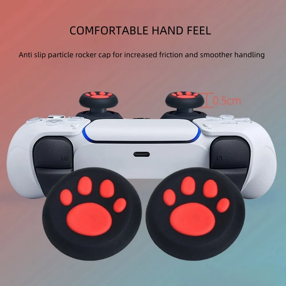 Thumb Stick Grip Cap para Sony Playstation 5 PS5 PS4/PS4 Slim/PS4 Pro/PS3 Xbox Series X/S One 360 E WII U Controller Accessories