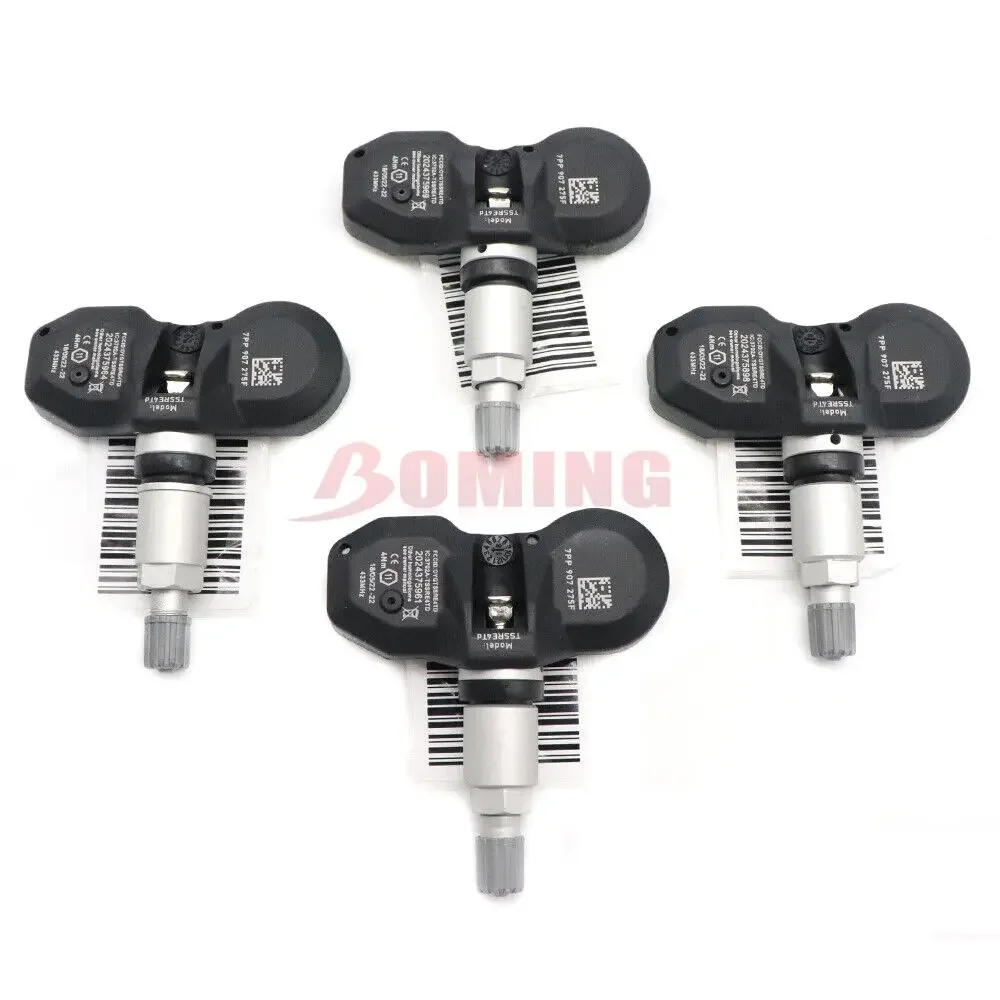 4pcs 95836166100 For PORSCHE 911 997 Boxster Carerra GT Cayenne Cayman Volkswagen Audi 433Mhz TPMS Tire Pressure Sensor