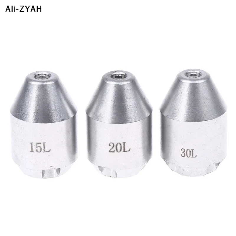 

1/4" Sewer Jetter Nozzle Kit Stainless Steel Jet Nozzle Pressure Washer Accessories 5000 Psi Sewer Jetter Nozzle