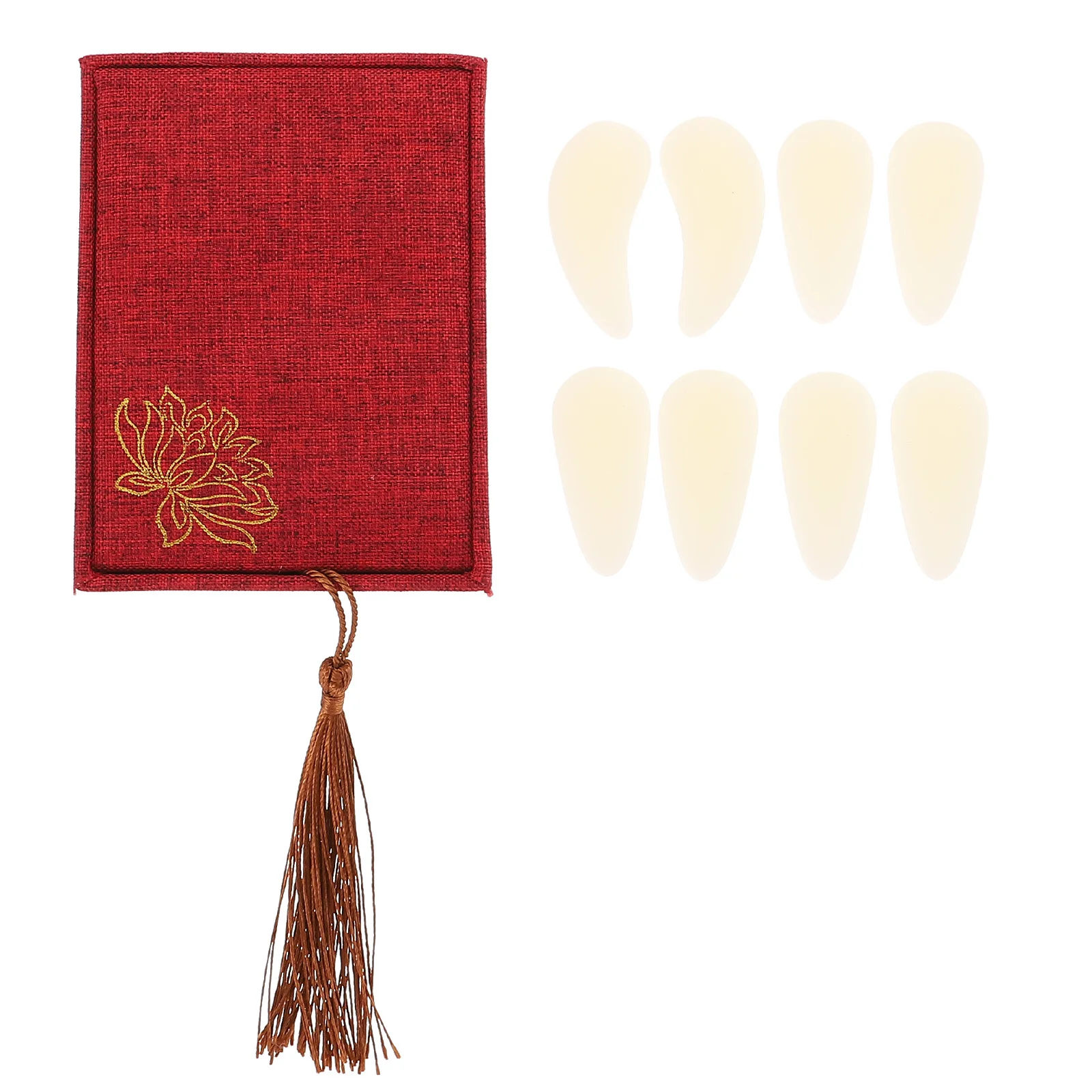 

1 Set Guzheng Fake Nails Fingertip Protectors Durable String Instrument Use Practical Music Practice Tools Guzheng Accessories