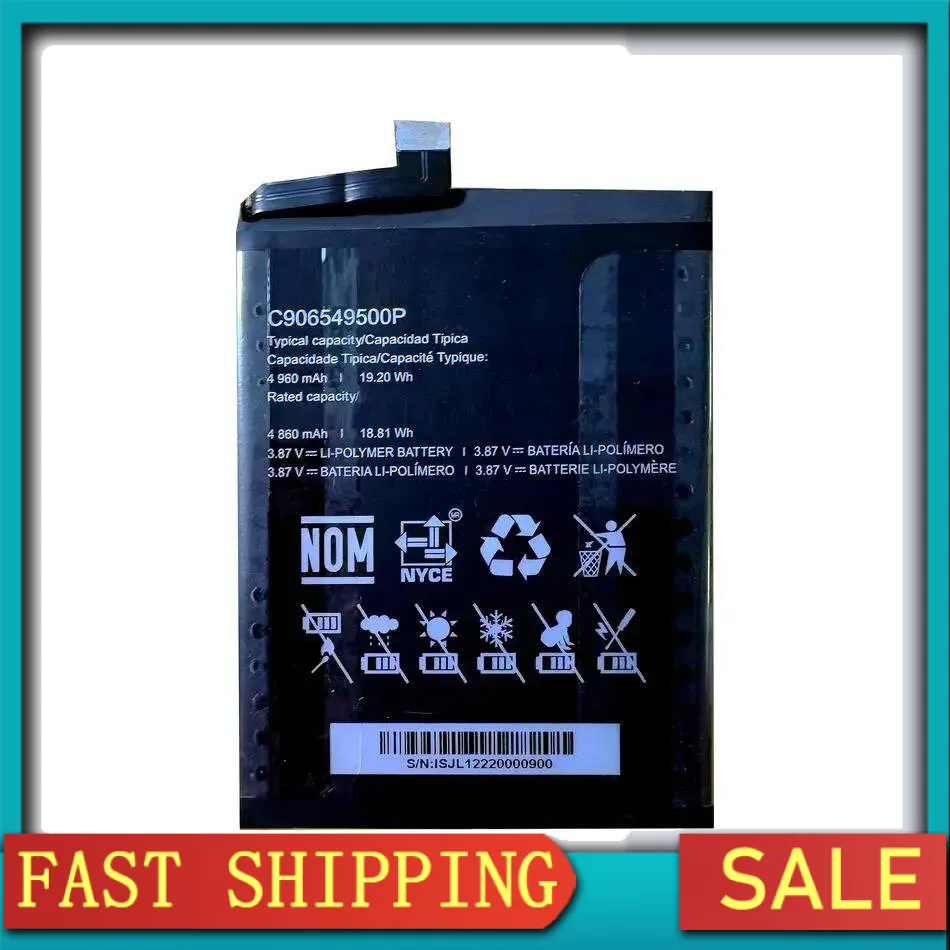 

High-Capacity Mobile Phone Battery For Blu C906549500P 4960Mah High-Efficiency