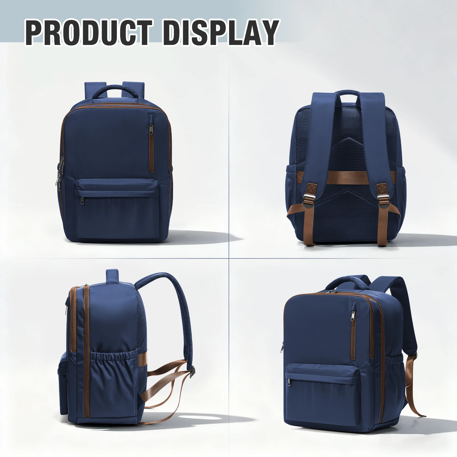 Travel Backpack Cabin Bag, Ryanair Backpack 40x30x20 Carry-Ons, Men Women 15.6 inch Laptop Backpack, Casual Trekking Backpack