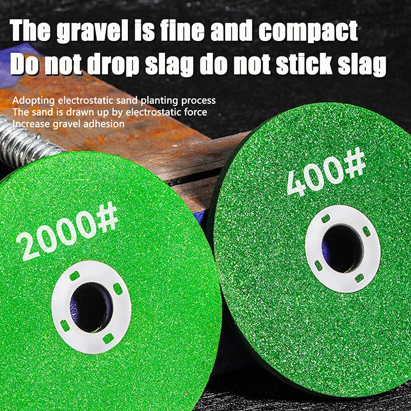 3 szt. 10cm tarcza szlifierska szlifierka kątowa ściernica szlifierka kątowa listwa tnąca do obróbki drewna szlifowanie obrotowe narzędzie ścierne