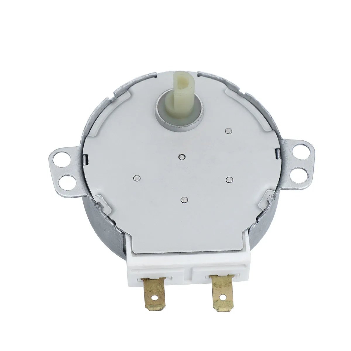 Microwave Turntable Motor 49x17mm AC 220-240V 4W Synchronous Metal Motor for Household Appliances