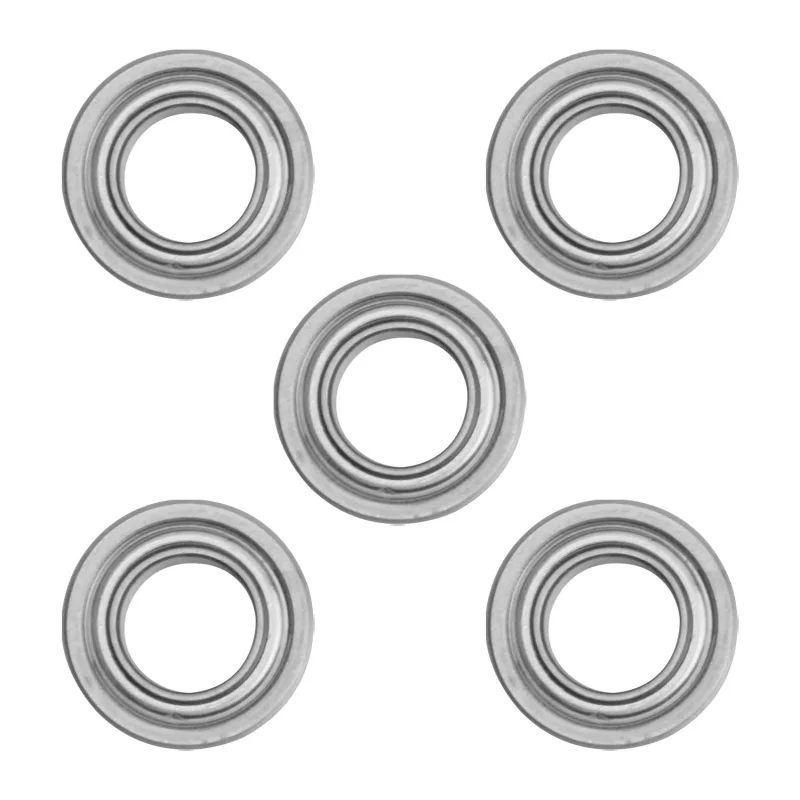 

5Pcs MF106ZZ Deep Groove Ball Bearing 6x10x3mm(Inner Dia 6mm Outer Dia 10mm Thickness 3mm) Double Sealed GCr15 Deep Groove