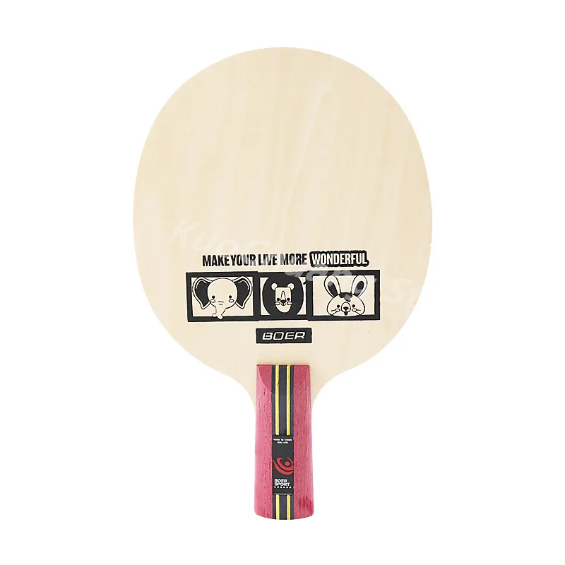 Lama da Ping Pong 1PC 5 legno 2 lama da Ping Pong professionale in carbonio per bambini studenti bambini giovani