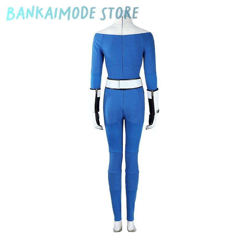Movie Fantastic Role-playing Four Reed Richards Cosplay Costume Blue Unisex Outfit Jumpsuit Anime Party Cosplay Zentai Suit 3xl