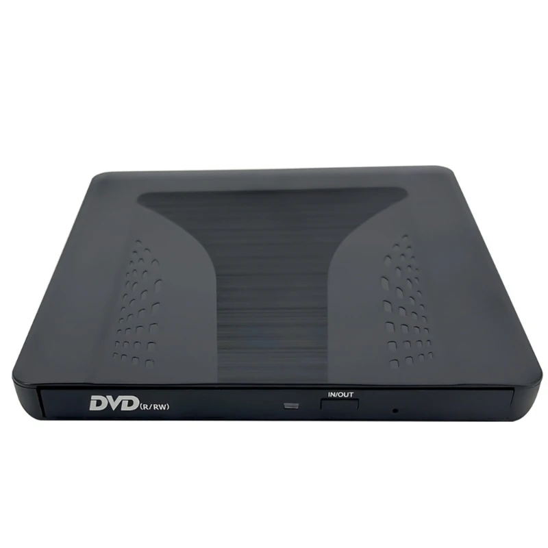 N3UC Media Reader Writer USB External Drive, Disc Read Write Unit Not Need Driver for Laptop Desktop File Reader Player