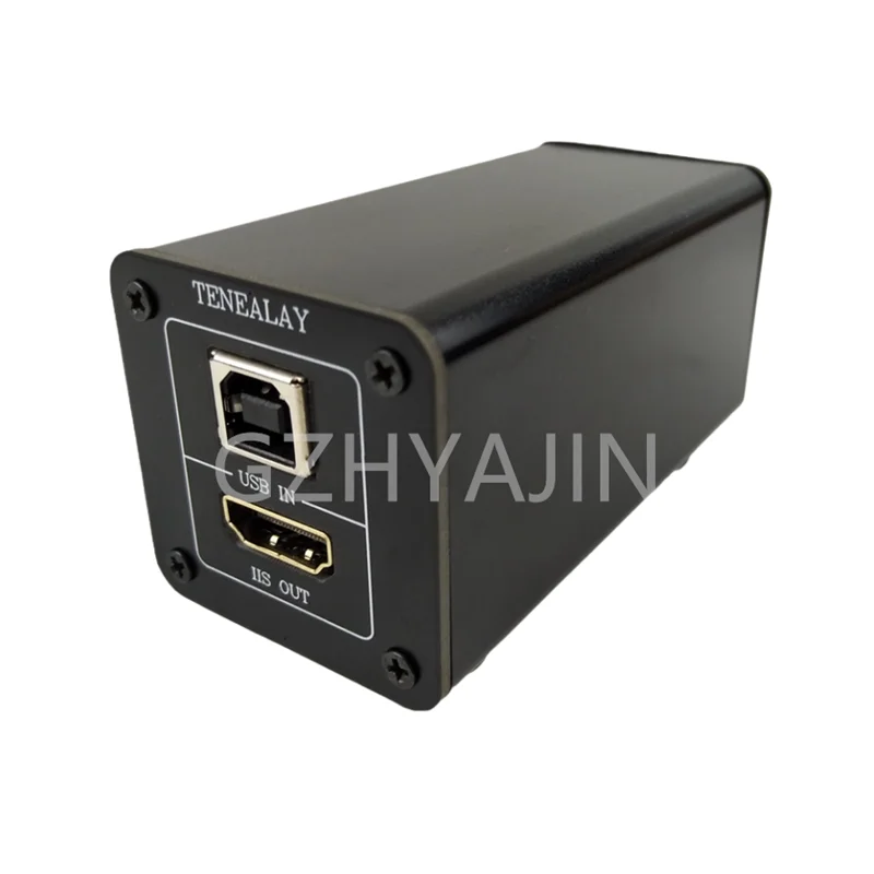 أحدث محول الواجهة الرقمية TNEALAY Amanero USB إلى HDMI IIS I2S البصري المحوري يدعم DSD512