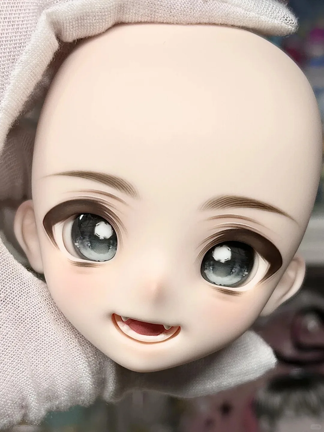 

Новый sd BJD1/4 Smile Girl Cat Coco с макияжем Naked Baby Small Cloth Humanoid Naked Joint подвижная смола бесплатная доставка со склада