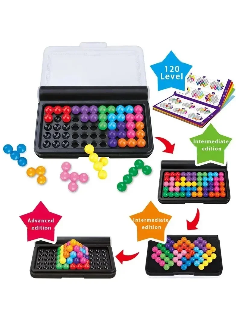 Educational Insights 3D Brain Teaser Puzzle Brain Games for Kids and Adults Travel Games Stuffers for Kids Toys