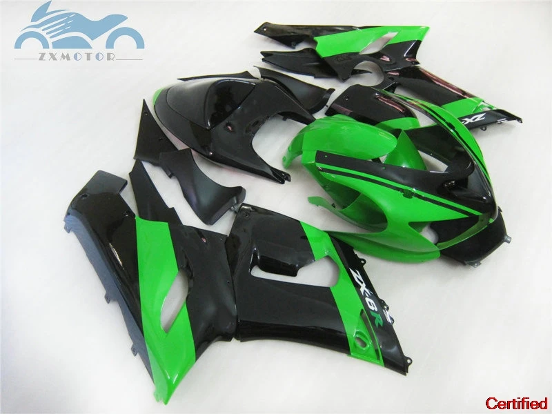 

Customizable full set Motorcycle fairings kit for Kawasaki Ninja ZX 6R 2005 2006 ABS fairing kits ZX6R ZX 636 05 06 +tank cover
