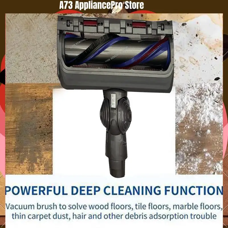 

Quick-Release Anti-Tangle Cleaner Head For Dyson V7/V8/V10/V11/V15 Vacuum Cleaner Parts With Switch Lock For Hardwood Floor-A73Z