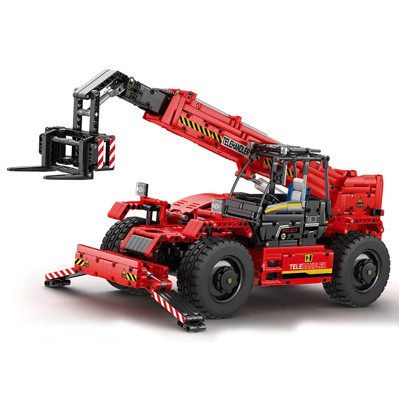 

2260PCS 22020 Telehandler Model RC Engineering Vehicle Building Blocks RC Car Model Bricks DIY Toy Holiday Gift Birthday Gift