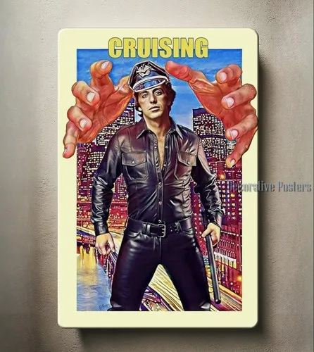 Cruising Al Pacino Movie Metal Poster Tin Sign 20x30cm