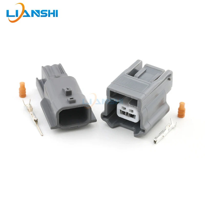 5set 7282-9393-10/7283-9392-40 Car wheel ABS sensor plug 2p harness connector fitting terminal for Nissan vehicle series