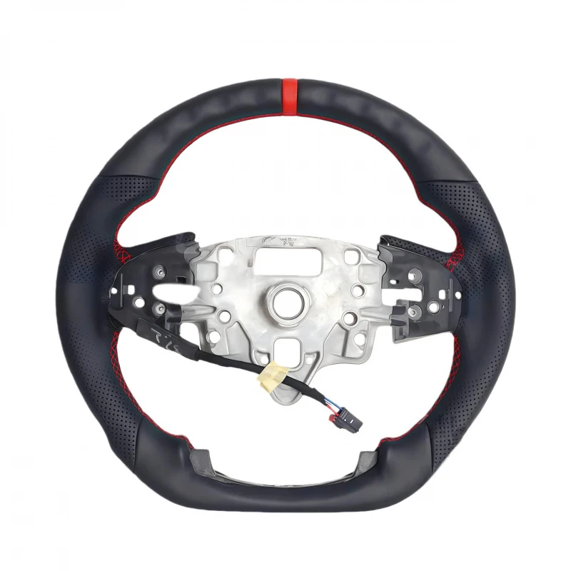 

Bestselling High Grade Full Nappa Leather Steering Wheel Factory Fit 2019-2024 Car Modification Parts